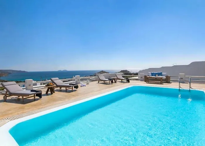 Chaniotis Jacuzzi & Pool Villa Kalafatis